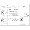S086C GALIA Полностью оцинкованный фаркоп на Skoda Octavia II седан/универсал 2005-2013, Skoda Octavia Scout 2008-2013, в т.ч. 4WD. Подрозетник убирается за бампер. Тип шара: C (горизонтальный съемный). Подрезка бампера. Нагрузки: 1600/80 кг, масса фаркоп