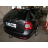 S086C GALIA Полностью оцинкованный фаркоп на Skoda Octavia II седан/универсал 2005-2013, Skoda Octavia Scout 2008-2013, в т.ч. 4WD. Подрозетник убирается за бампер. Тип шара: C (горизонтальный съемный). Подрезка бампера. Нагрузки: 1600/80 кг, масса фаркоп