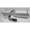S086C GALIA Полностью оцинкованный фаркоп на Skoda Octavia II седан/универсал 2005-2013, Skoda Octavia Scout 2008-2013, в т.ч. 4WD. Подрозетник убирается за бампер. Тип шара: C (горизонтальный съемный). Подрезка бампера. Нагрузки: 1600/80 кг, масса фаркоп
