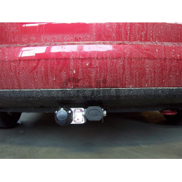 S095A GALIA Полностью оцинкованный фаркоп на SEAT Ibiza IV хетчбек 3/5 дверей 2008-2017, Ibiza ST универсал 2010-2017. Тип шара: A. Подрезка бампера. Нагрузки: 1200/75 кг, 