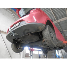 S095A GALIA Полностью оцинкованный фаркоп на SEAT Ibiza IV хетчбек 3/5 дверей 2008-2017, Ibiza ST универсал 2010-2017. Тип шара: A. Подрезка бампера. Нагрузки: 1200/75 кг, 