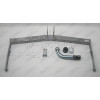 S095A GALIA Полностью оцинкованный фаркоп на SEAT Ibiza IV хетчбек 3/5 дверей 2008-2017, Ibiza ST универсал 2010-2017. Тип шара: A. Подрезка бампера. Нагрузки: 1200/75 кг, масса фаркопа 13,71 кг