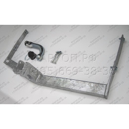 S095A GALIA Полностью оцинкованный фаркоп на SEAT Ibiza IV хетчбек 3/5 дверей 2008-2017, Ibiza ST универсал 2010-2017. Тип шара: A. Подрезка бампера. Нагрузки: 1200/75 кг, 