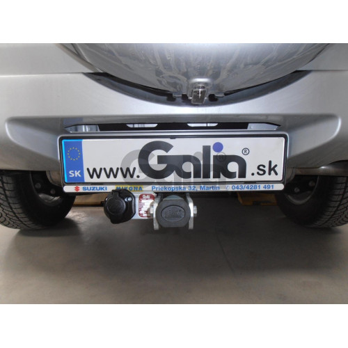 S097C GALIA Полностью оцинкованный фаркоп на Suzuki Grand Vitara 5 дверей 2005-2016. Тип шара: C (горизонтальный съемный). Невидимый вырез бампера. Нагрузки: 2000/85 кг, масса фаркопа 18,37 кг