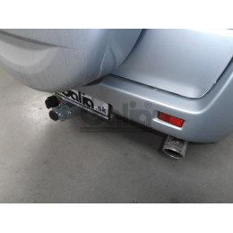 S097C GALIA Полностью оцинкованный фаркоп на Suzuki Grand Vitara 5 дверей 2005-2016. Тип шара: C (горизонтальный съемный). Невидимый вырез бампера. Нагрузки: 2000/