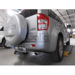 S097C GALIA Полностью оцинкованный фаркоп на Suzuki Grand Vitara 5 дверей 2005-2016. Тип шара: C (горизонтальный съемный). Невидимый вырез бампера. Нагрузки: 2000/