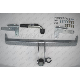 S097C GALIA Полностью оцинкованный фаркоп на Suzuki Grand Vitara 5 дверей 2005-2016. Тип шара: C (горизонтальный съемный). Невидимый вырез бампера. Нагрузки: 2000/