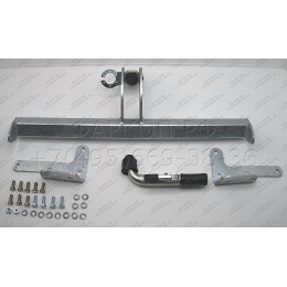 S097C GALIA Полностью оцинкованный фаркоп на Suzuki Grand Vitara 5 дверей 2005-2016. Тип шара: C (горизонтальный съемный). Невидимый вырез бампера. Нагрузки: 2000/
