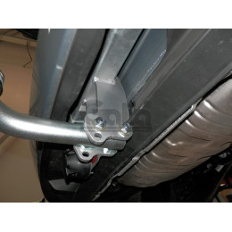S100A GALIA Полностью оцинкованный фаркоп на SEAT Alhambra 2010-2020, Volkswagen Sharan 2010-2020 2WD/4WD. Тип шара: A. Подрезка бампера. Нагрузки: 2500/100 кг, масса фаркопа 17,52 