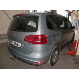 S100A GALIA Полностью оцинкованный фаркоп на SEAT Alhambra 2010-2020, Volkswagen Sharan 2010-2020 2WD/4WD. Тип шара: A. Подрезка бампера. Нагрузки: 2500/100 кг, масса фаркопа 17,52 