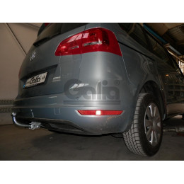 S100A GALIA Полностью оцинкованный фаркоп на SEAT Alhambra 2010-2020, Volkswagen Sharan 2010-2020 2WD/4WD. Тип шара: A. Подрезка бампера. Нагрузки: 2500/100 кг, масса фаркопа 17,52 
