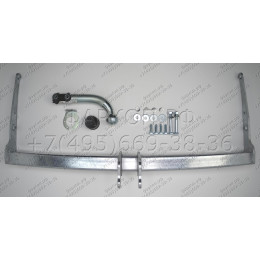 S100A GALIA Полностью оцинкованный фаркоп на SEAT Alhambra 2010-2020, Volkswagen Sharan 2010-2020 2WD/4WD. Тип шара: A. Подрезка бампера. Нагрузки: 2500/100 кг, масса фаркопа 17,52 