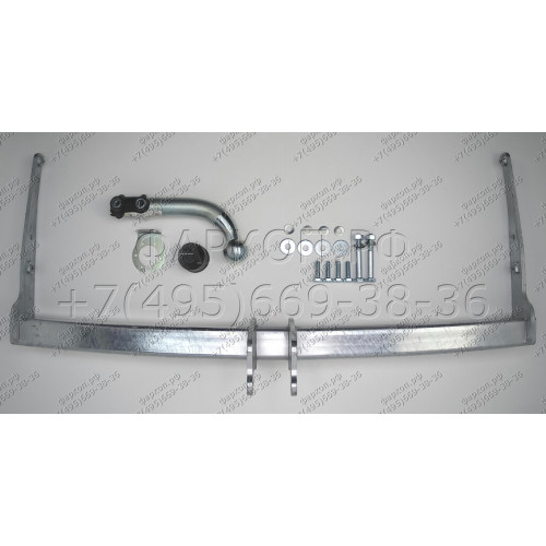 S100A GALIA Полностью оцинкованный фаркоп на SEAT Alhambra 2010-2020, Volkswagen Sharan 2010-2020 2WD/4WD. Тип шара: A. Подрезка бампера. Нагрузки: 2500/100 кг, масса фаркопа 17,52 кг