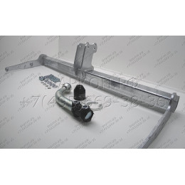 S100A GALIA Полностью оцинкованный фаркоп на SEAT Alhambra 2010-2020, Volkswagen Sharan 2010-2020 2WD/4WD. Тип шара: A. Подрезка бампера. Нагрузки: 2500/100 кг, масса фаркопа 17,52 