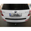 S105C GALIA Полностью оцинкованный фаркоп на Skoda Octavia III седан/универсал 2013-2020, Octavia IV седан/универсал 2020-, включая 4x4, включая Scout, Volkswagen Golf VII Sportsvan рестайлинг 2018-2020, Volkswagen T-Roc 2017-. Тип шара: C (горизонтальный