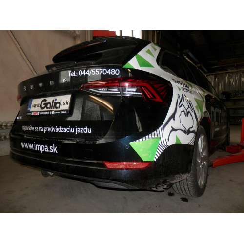 S105C GALIA Полностью оцинкованный фаркоп на Skoda Octavia III седан/универсал 2013-2020, Octavia IV седан/универсал 2020-, включая 4x4, включая Scout, Volkswagen Golf VII Sportsvan рестайлинг 2018-2020, Volkswagen T-Roc 2017-. Тип шара: C (горизонтальный