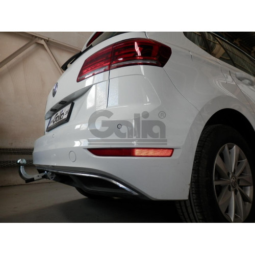 S105C GALIA Полностью оцинкованный фаркоп на Skoda Octavia III седан/универсал 2013-2020, Octavia IV седан/универсал 2020-, включая 4x4, включая Scout, Volkswagen Golf VII Sportsvan рестайлинг 2018-2020, Volkswagen T-Roc 2017-. Тип шара: C (горизонтальный