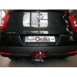 S128A GALIA Полностью оцинкованный фаркоп на SsangYong Tivoli дорестайлинг 2015-2018 (кроме 4WD), SsangYong XLV 2016-2018 (2WD, 4WD). Тип шара: A. Установка без снятия и выреза 