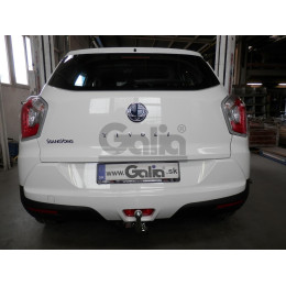 S128A GALIA Полностью оцинкованный фаркоп на SsangYong Tivoli дорестайлинг 2015-2018 (кроме 4WD), SsangYong XLV 2016-2018 (2WD, 4WD). Тип шара: A. Установка без снятия и выреза 