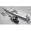 S142C GALIA Полностью оцинкованный фаркоп на Skoda Enyaq iV 2021-, Skoda Elroq 2024-, VW ID.4 2020-, VW ID.5 2022-, VW ID.7 2024-, VW ID.7 Tourer 2024-, Audi Q4 e-tron 2021-, Cupra Tavascan 2025-. Тип шара: C (горизонтальный съемный). Невидимый вырез бамп