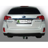 S307-A Лидер-плюс ТСУ для Subaru Outback (ВМ) 2009-2015. Требуется подрезка бампера. Нагрузки: 1500/75 кг, масса фаркопа 14,04 кг (без электрики в комплекте)
