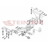 T-210 STEINHOF Фаркоп на Toyota Verso 2009-2013, 2013-2018 без подрезки бампера. Тип шара: A. Нагрузки: 1500/60 кг, масса фаркопа 19,7 кг (без электрики в комплекте)