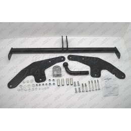 T-VAZ-19A TAVIALS ТСУ со съемным шаром для Лада Ларгус (Lada Largus) 2012-2022, в т.ч. Largus Cross без снятия и выреза бампера. Нагрузки: 900/50 кг, масса фаркопа 17,6 кг (б