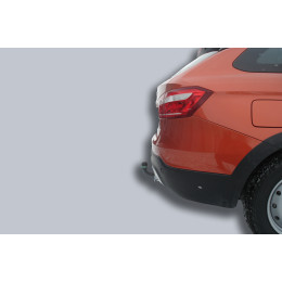 T-VAZ-44A TAVIALS ТСУ со съемным шаром для Lada Vesta Cross универсал 2017-2022. Требуется подрезка бампера. Нагрузки: 1100/75 кг, масса фаркопа 14,1 кг (без электрик