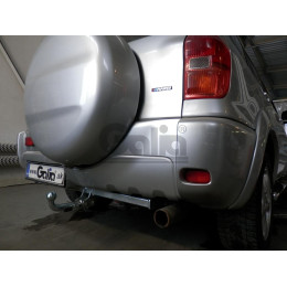 T042A GALIA Полностью оцинкованный фаркоп на Toyota RAV4 2000-2006, Chery Tiggo 2006-2014, Vortex Tingo 2010-2013. Тип шара: A. Установка без снятия и выреза бампера. Нагрузки: 18