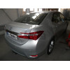 T064C GALIA Полностью оцинкованный фаркоп на Toyota Corolla седан E170 2013-2019. Тип шара: C (горизонтальный съемный). Невидимый вырез бампера. Нагрузки: 1600/75 кг, масса фаркопа 16,57 кг