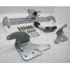 T064C GALIA Полностью оцинкованный фаркоп на Toyota Corolla седан E170 2013-2019. Тип шара: C (горизонтальный съемный). Невидимый вырез бампера. Нагрузки: 1600/75 кг, масса фаркопа 16,57 кг