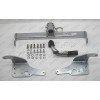 T064C GALIA Полностью оцинкованный фаркоп на Toyota Corolla седан E170 2013-2019. Тип шара: C (горизонтальный съемный). Невидимый вырез бампера. Нагрузки: 1600/75 кг, масса фаркопа 16,57 кг