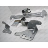 T064C GALIA Полностью оцинкованный фаркоп на Toyota Corolla седан E170 2013-2019. Тип шара: C (горизонтальный съемный). Невидимый вырез бампера. Нагрузки: 1600/75 кг, масса фаркопа 16,57 кг