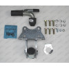 T065C GALIA Полностью оцинкованный фаркоп на Toyota Land Cruiser Prado J120 2003-2009, J150 2009-2023, Lexus GX 470 2003-2009, GX 460 2009-2023. Тип шара: C (горизонтальный съемный). Невидимый вырез бампера. Нагрузки: 3000/120 кг, масса фаркопа 6,97 кг