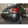 T067A GALIA Полностью оцинкованный фаркоп на Toyota Corolla хетчбек 3/5 дверей 2002-2007. Тип шара: A. Невидимый вырез бампера. Нагрузки: 1300/75 кг, масса фаркопа 13,52 кг