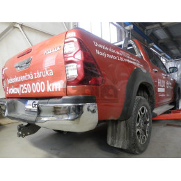 T078C GALIA Полностью оцинкованный фаркоп на Toyota Hilux 2015-, JAC T6 2021-, JAC T8 2018-, JAC Т8 Pro 2023-, Sollers ST6 2023-, Sollers ST8 2025-. Тип шара: C (горизонтальный съемный). Устан