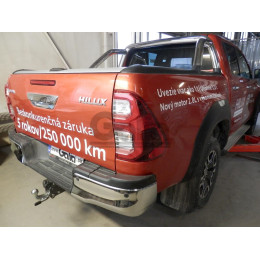 T078C GALIA Полностью оцинкованный фаркоп на Toyota Hilux 2015-, JAC T6 2021-, JAC T8 2018-, JAC Т8 Pro 2023-, Sollers ST6 2023-, Sollers ST8 2025-. Тип шара: C (горизонтальный съемный). Устан