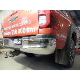 T078C GALIA Полностью оцинкованный фаркоп на Toyota Hilux 2015-, JAC T6 2021-, JAC T8 2018-, JAC Т8 Pro 2023-, Sollers ST6 2023-, Sollers ST8 2025-. Тип шара: C (горизонтальный съемный). Устан