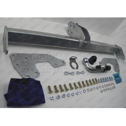 T078C GALIA Полностью оцинкованный фаркоп на Toyota Hilux 2015-, JAC T6 2021-, JAC T8 2018-, JAC Т8 Pro 2023-, Sollers ST6 2023-, Sollers ST8 2025-. Тип шара: C (горизонтальный съемный). Устан