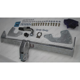 T078C GALIA Полностью оцинкованный фаркоп на Toyota Hilux 2015-, JAC T6 2021-, JAC T8 2018-, JAC Т8 Pro 2023-, Sollers ST6 2023-, Sollers ST8 2025-. Тип шара: C (горизонтальный съемный). Устан