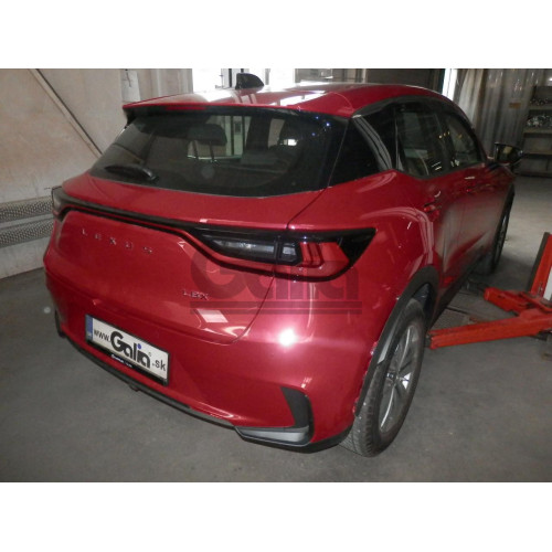 T079V GALIA Полностью оцинкованный фаркоп на Toyota Yaris Cross 2021-, Lexus LBX 2024-. Тип шара: AV (вертикальное быстросъемное крепление шара на ключе). Невидимый вырез бампера. Нагрузки: 1400/75 кг, масса фаркопа 16,12 кг