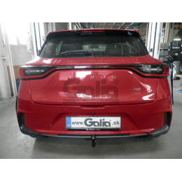 T079V GALIA Полностью оцинкованный фаркоп на Toyota Yaris Cross 2021-, Lexus LBX 2024-. Тип шара: AV (вертикальное быстросъемное крепление шара на ключе). Невидимый 