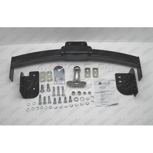 T113-F Лидер-плюс ТСУ для Toyota Land Cruiser Prado J120 2002-2009, Toyota Land Cruiser Prado J150 2009-2023, Lexus GX 470 2002-2009, Lexus GX 460 2009-2023 без выреза бампера. Нагрузки: 2000/100 кг, масса фаркопа 18,64 кг (без электрики в комплекте)