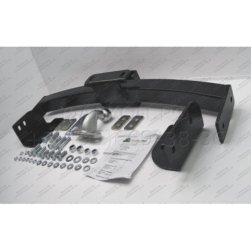 T113-F Лидер-плюс ТСУ для Toyota Land Cruiser Prado J120 2002-2009, Toyota Land Cruiser Prado J150 2009-2023, Lexus GX 470 2002-2009, Lexus GX 460 2009-2023 без выреза бампера. Нагрузки: 2000/100 кг, масса фаркопа 18,64 кг (без электрики в комплекте)
