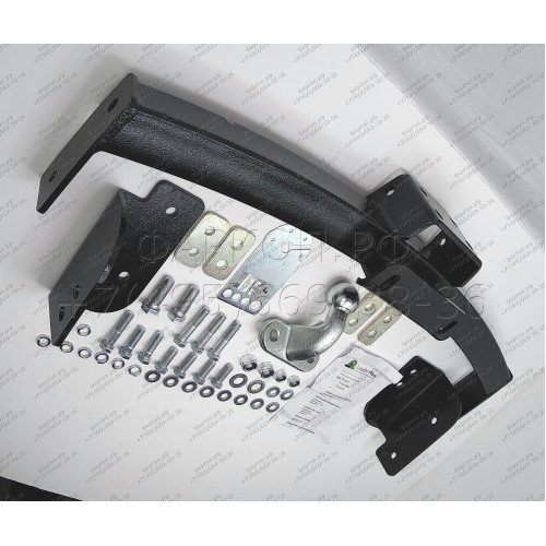 T113-F Лидер-плюс ТСУ для Toyota Land Cruiser Prado J120 2002-2009, Toyota Land Cruiser Prado J150 2009-2023, Lexus GX 470 2002-2009, Lexus GX 460 2009-2023 без выреза бампера. Нагрузки: 2000/100 кг, масса фаркопа 18,64 кг (без электрики в комплекте)