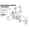 T23.01A FARKOPROS Фаркоп на Toyota Land Cruiser Prado 120/150 2002-2009, 2009-2023, FJ Cruiser 2006-, Lexus GX 460 2009-2015, Lexus GX 470 2002-2009 без подрезки бампера. Тип шара: A. Нагрузки: 2500/75 кг (без электрики в комплекте)