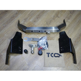 TCU00072 ТСС Фаркоп на Lexus GX460 2009-2019 с накладкой с надписью Lexus без подрезки бампера. Тип шара: F. Нагрузки: 1800/120 кг