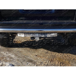 TCU00045N ТСС Фаркоп на Toyota Land Cruiser 200 Executive/Executive Lounge 2016-2021 с накладкой с надписью Executive без подрезки бампера. Тип шара: E (шаровый узел под американ