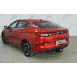 TCU00311 ТСС Фаркоп на JAC J7 2021- без подрезки бампера. Тип шара: A. Нагрузки: 1200/75 кг