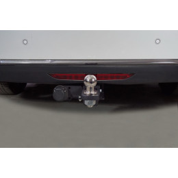 TCU00345 ТСС Фаркоп оцинкованный на GAC GN8 2020-2023. Требуется подрезка бампера. Тип шара: E (шаровый узел под американский квадрат). Нагрузки: 1250/75 кг